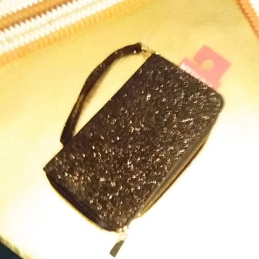 Sparkling Black Wallet